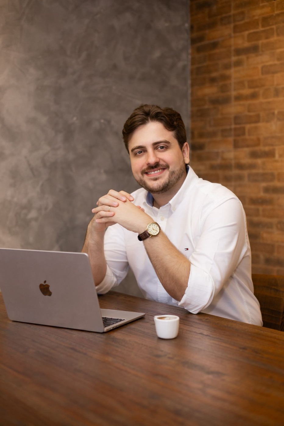 Gustavo Tietzmann em atendimento
